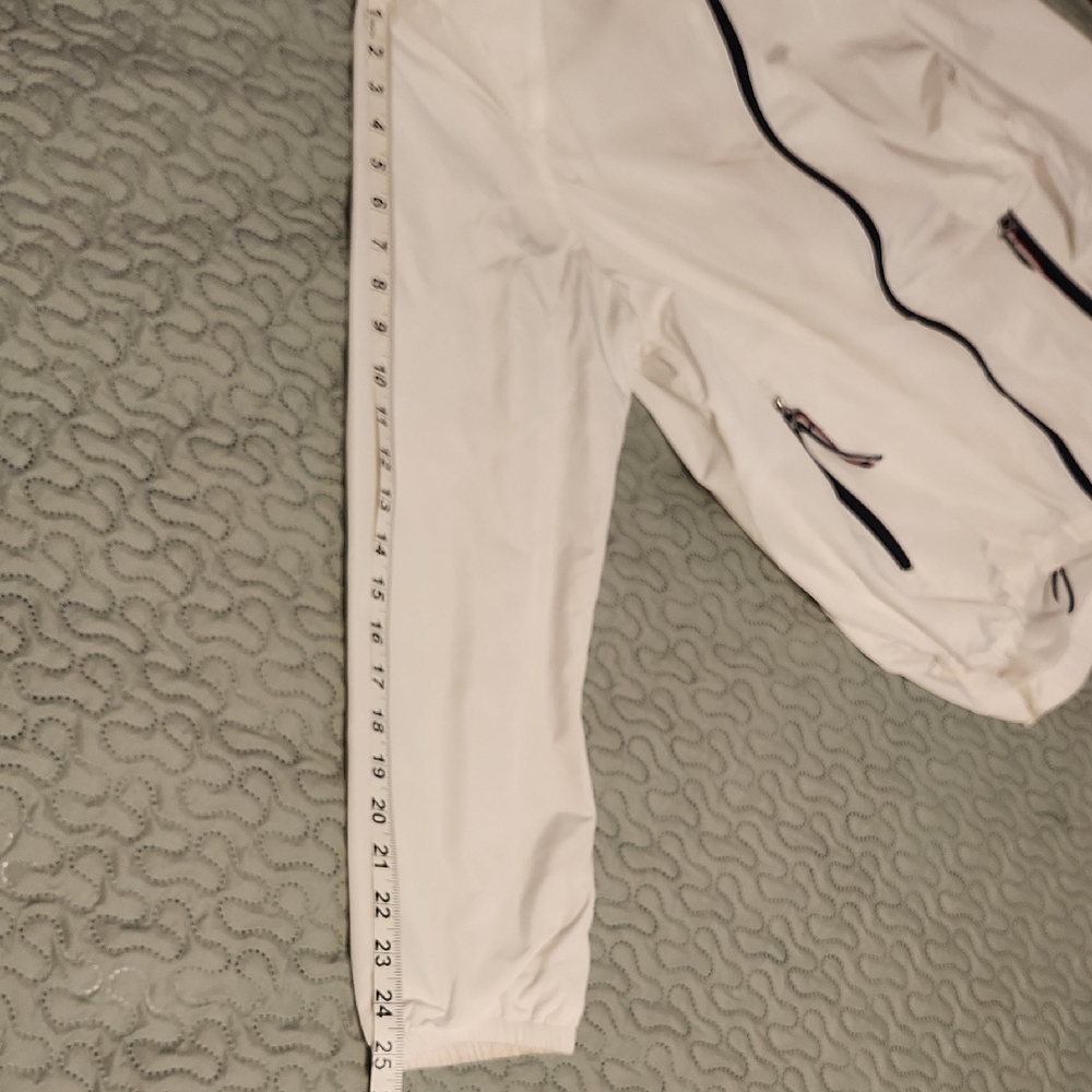 Tommy Hilfiger White Wind Breaker Utility Jacket - Picture 13 of 14